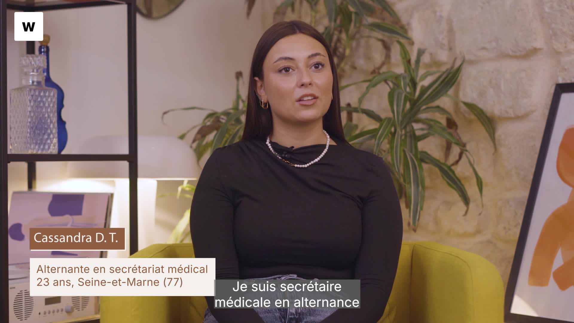 Temoignage d'une élève qui a suivi la formation SAMA en alternance