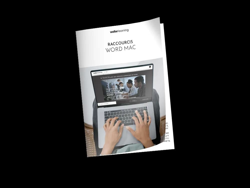 presentation avec word Raccourcis Word sur MAC